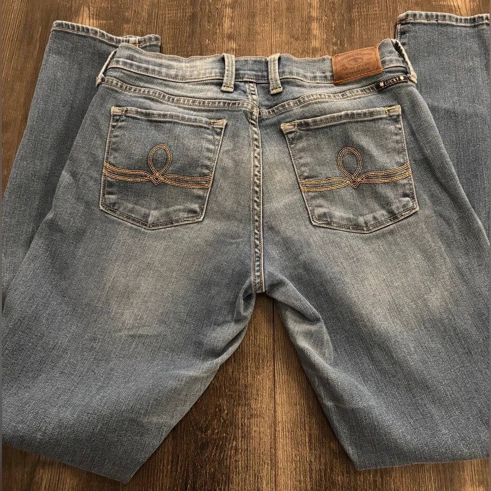 Lucky Brand Sofia Skinny Ankle Jeans Size 4/27 Medium Wash Stretch Denim